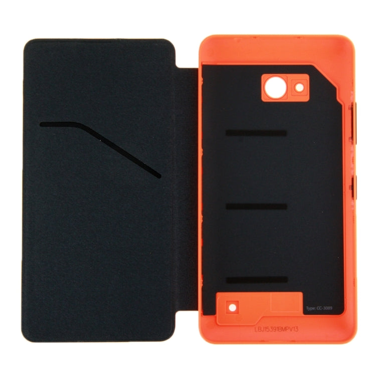 Original Horizontal Flip Leather Case + Plastic Back Cover for Microsoft Lumia 640