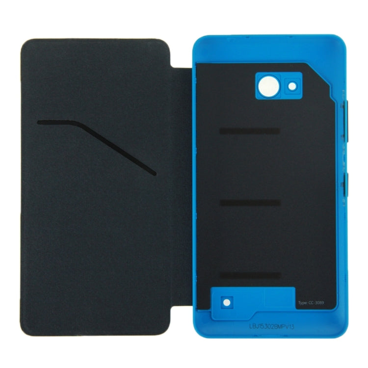 Original Horizontal Flip Leather Case + Plastic Back Cover for Microsoft Lumia 640