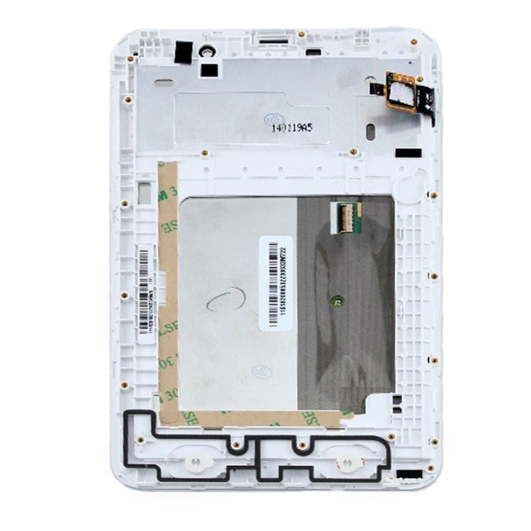 OEM LCD Screen for Lenovo IdeaTab A3000 Digitizer Full Assembly with Frame (White)