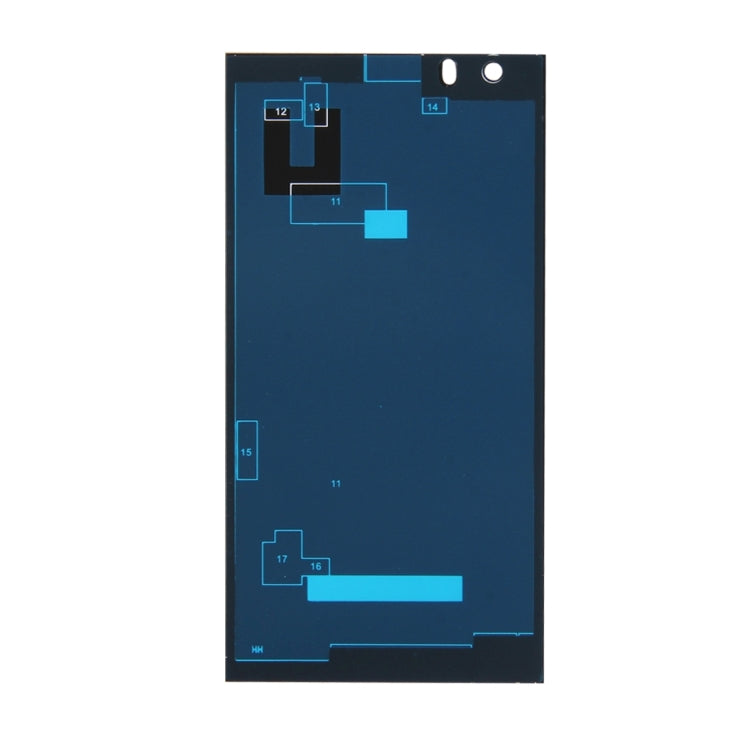 for ZTE Star 1 Glass Battery Back Cover with Adhesive(Black)