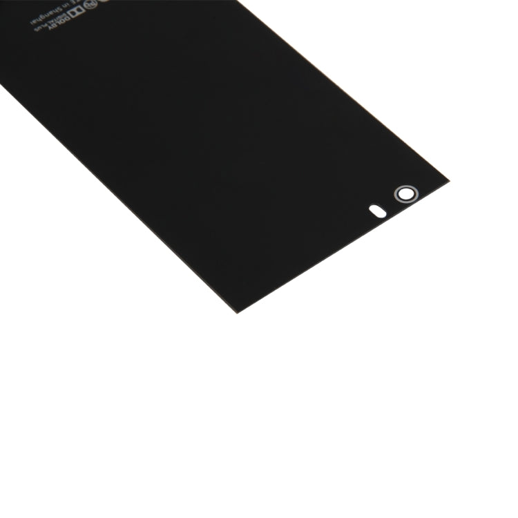 for ZTE Star 1 Glass Battery Back Cover with Adhesive(Black)