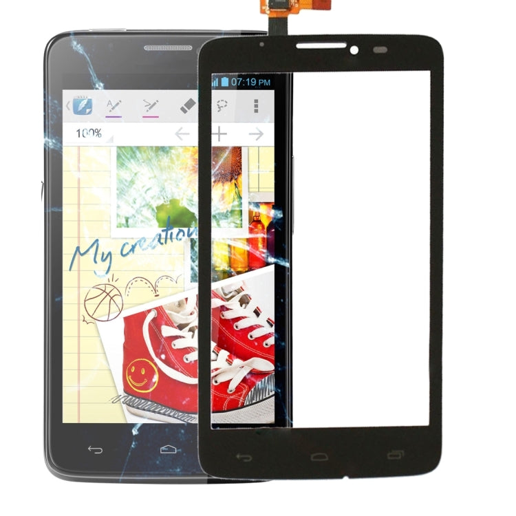 For Alcatel One Touch 8000 Touch Panel (Black)