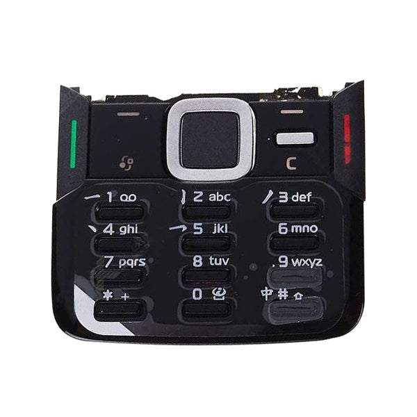 Mobile Phone Keypads Housing  with Menu Buttons / Press Keys for Nokia N82(Black)