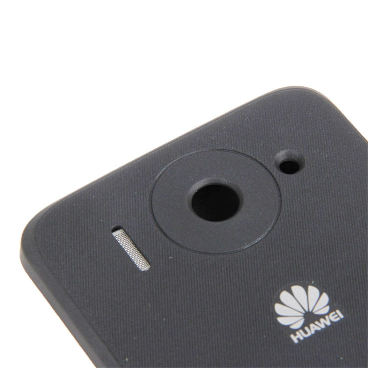 Cloth Texture Horizontal Flip Leather Case + Plastic  Back Cover with Call Display ID for Huawei Ascend G510