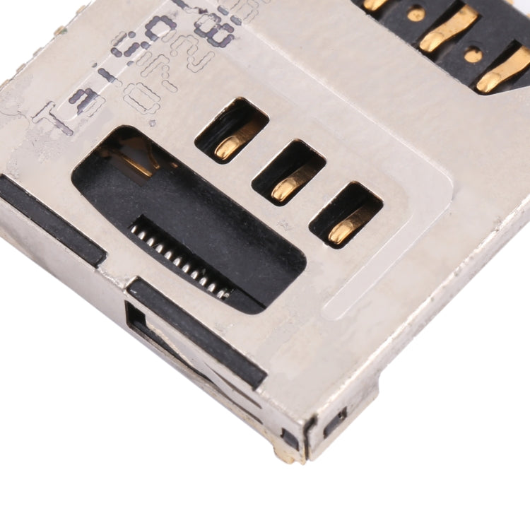 For Samsung Galaxy S i9000 / i9003 / Galaxy Ace S5830 / S8300 / S7230 / Galaxy Tab P1000 / i9100 Original Micro SD Card Slot Connector