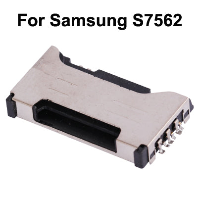 For Galaxy Trend Duos / S7562, C6712 High Quality SIM Card Slot + SIM Card Connector