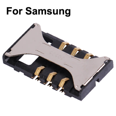 For Galaxy Ace S5830 / S8300 / S5670 / i900 / S6700c Original SIM Card Slot + SIM Card Connector