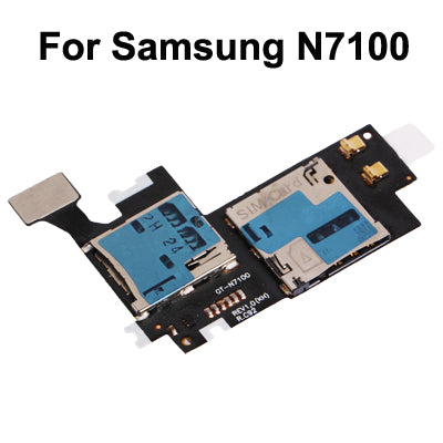 For Samsung Galaxy Note II / N7100 Original Card Flex Cable