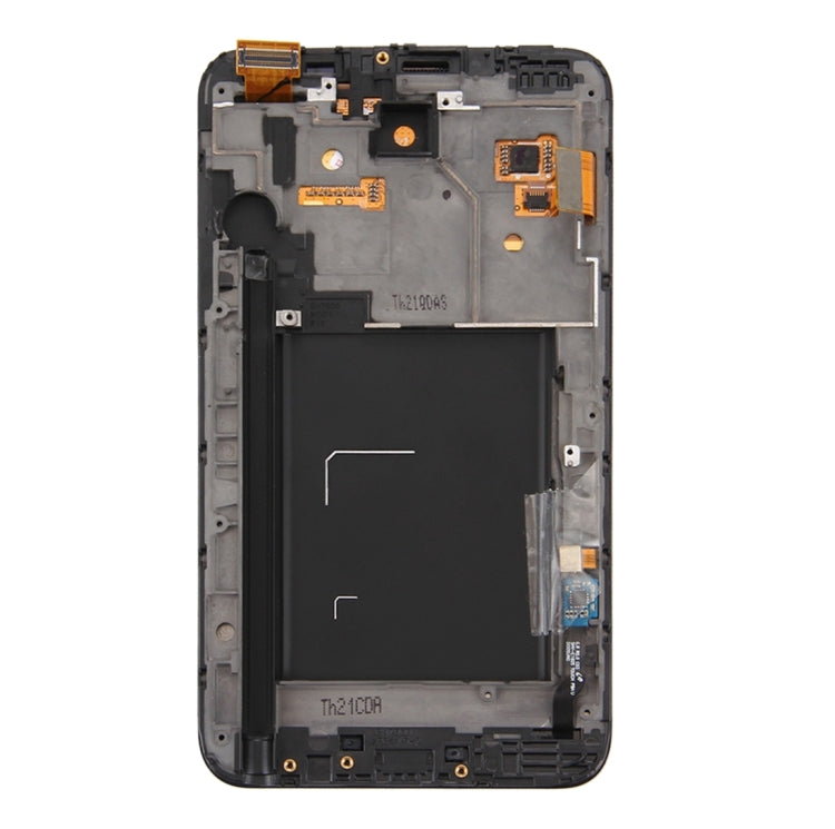 Original Super AMOLED LCD Screen for Samsung Galaxy Note / i9220 / N7000 Digitizer Full Assembly with Frame