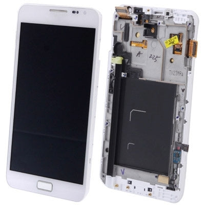 Original Super AMOLED LCD Screen for Samsung Galaxy Note / i9220 / N7000 Digitizer Full Assembly with Frame