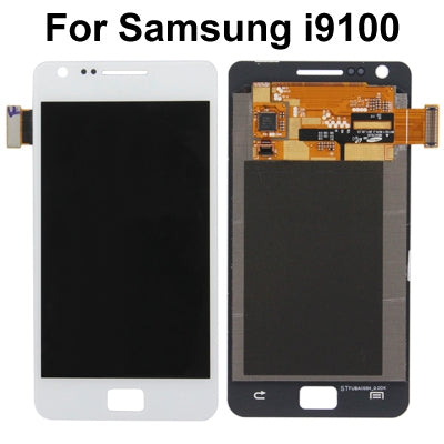 Original LCD Display + Touch Panel for Galaxy S II / i9100(White)