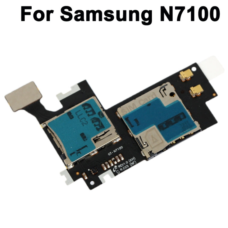 For Galaxy Note II / N7100 Mobile Phone Card Flex Cable