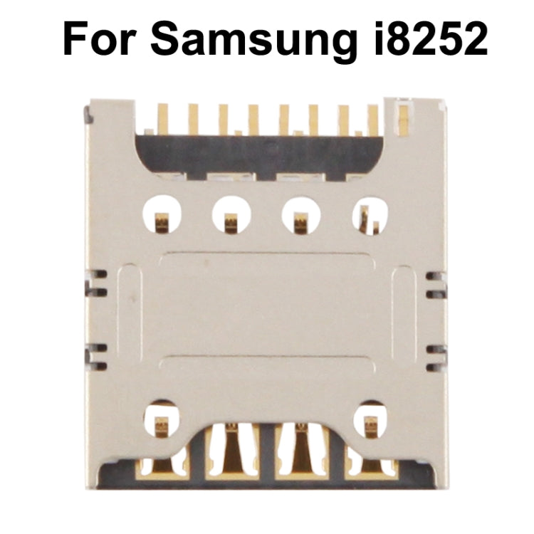 For Samsung i8252 Original Mobile Phone SIM Card Slot + Sim Card Connector