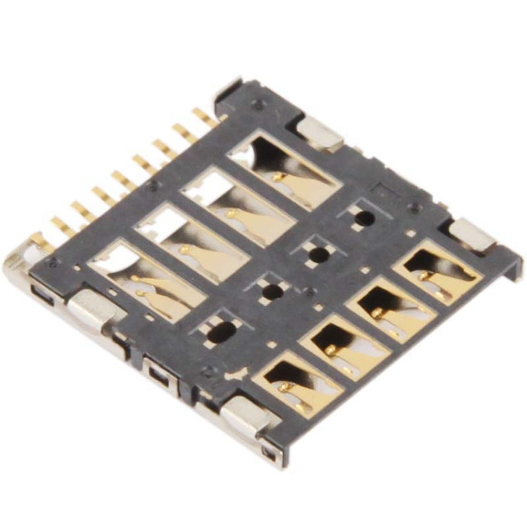 For Samsung i8252 Original Mobile Phone SIM Card Slot + Sim Card Connector