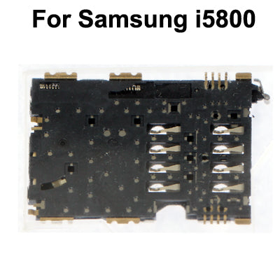 For Samsung i5800 Replacement Mobile Phone High Quality SIM Card Slot + Sim Card Connector