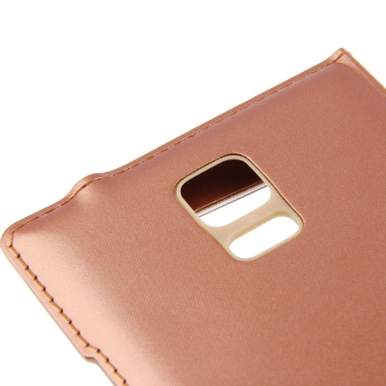 For Galaxy S5 / G900 with Word Flip Leather Case + Plastic  Back Cover with Call Display ID