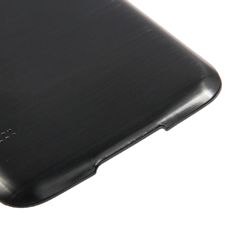 For Galaxy S5 / G900 with Word Metallic + Plastic Combination Battery Cover with White Edge