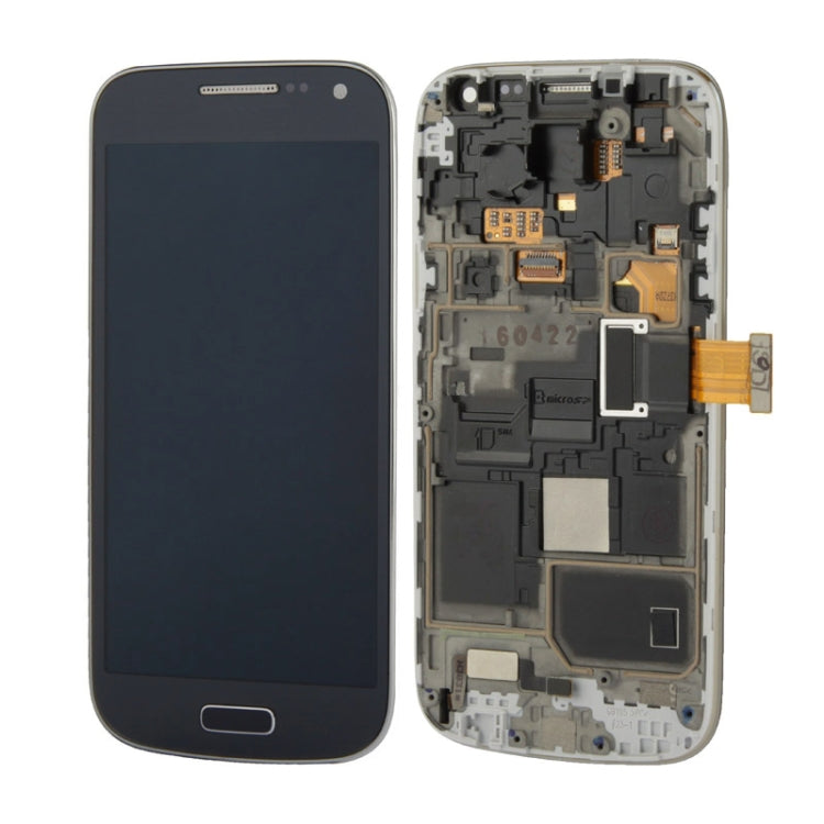 Original LCD Display + Touch Panel with Frame for Galaxy S IV mini / i9195 / i9192 / i9190