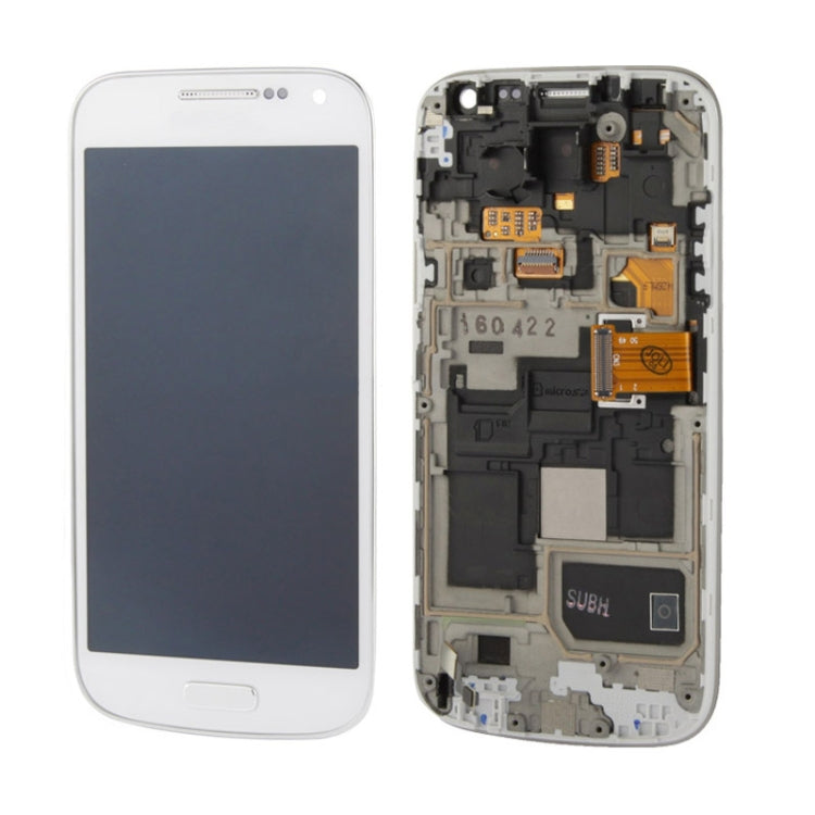 Original LCD Display + Touch Panel with Frame for Galaxy S IV mini / i9195 / i9192 / i9190