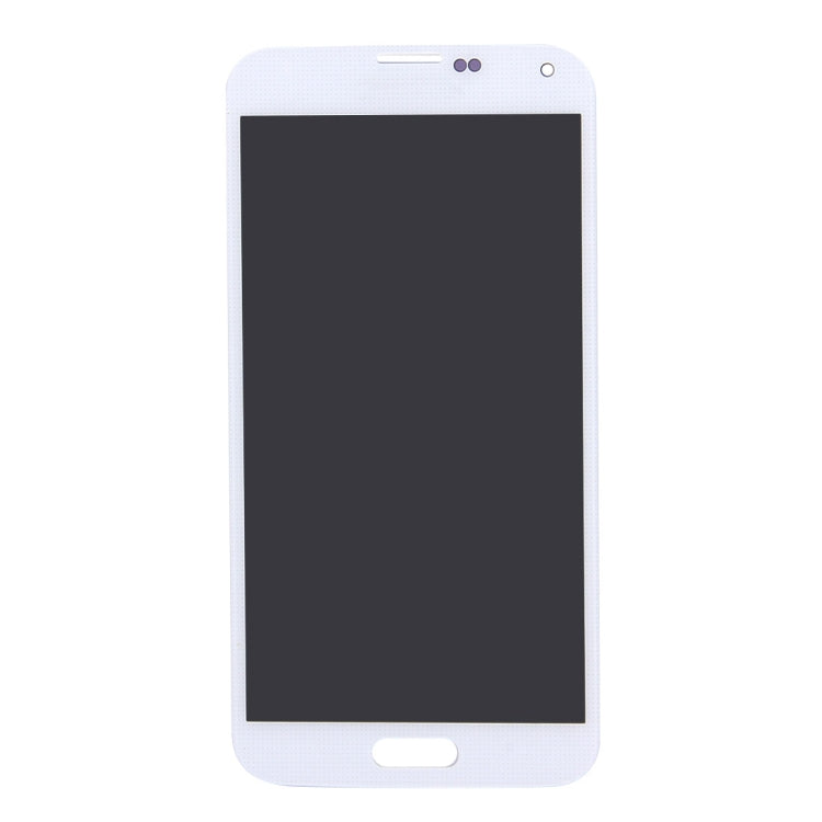 Original LCD Screen and Digitizer Full Assembly for Galaxy S5 / G9006V / G900F / G900A / G900I / G900M / G900V(White)