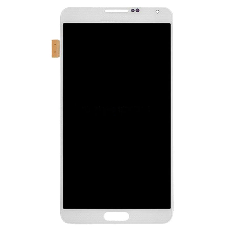 Original Super AMOLED LCD Screen for Galaxy Note III / N900 with Digitizer Full Assembly (White)