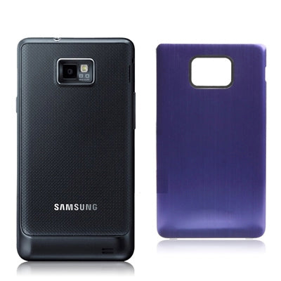 For Galaxy S II / i9100 Metallic Slider  Battery Cover