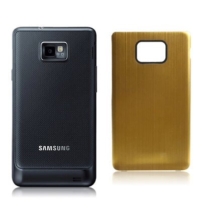 For Galaxy S II / i9100 Metallic Slider  Battery Cover