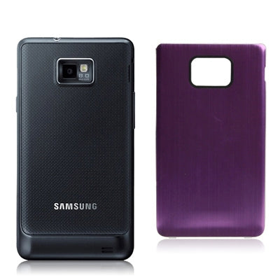 For Galaxy S II / i9100 Metallic Slider  Battery Cover