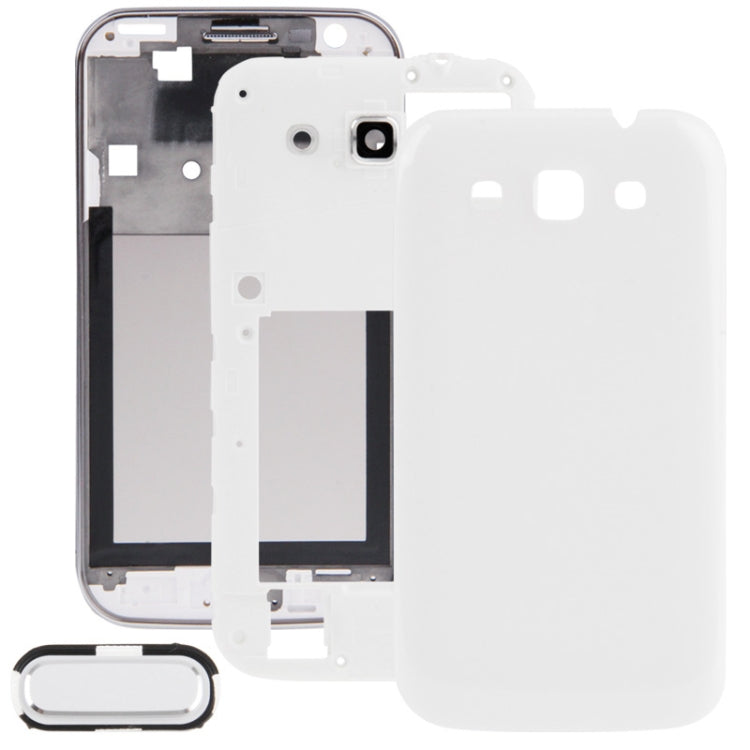 For Galaxy Win i8550 / i8552 Full Housing Faceplate Cover  (White)