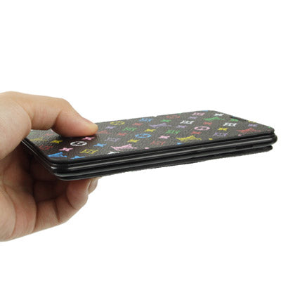 For Galaxy Note / i9220 / N7000 Fashion Pattern (Front + Back) Leather  Battery Cover