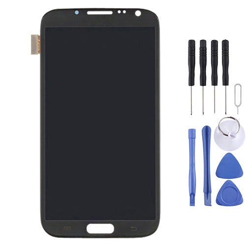 Original LCD Display + Touch Panel for Galaxy Note II / N7105(Grey)