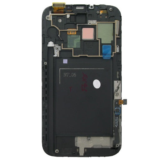 Original LCD Display + Touch Panel with Frame for Galaxy Note II / N7105