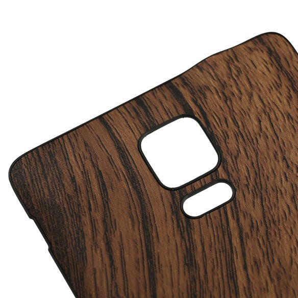For Galaxy Note 4 Wood Grain Texture Back Cover