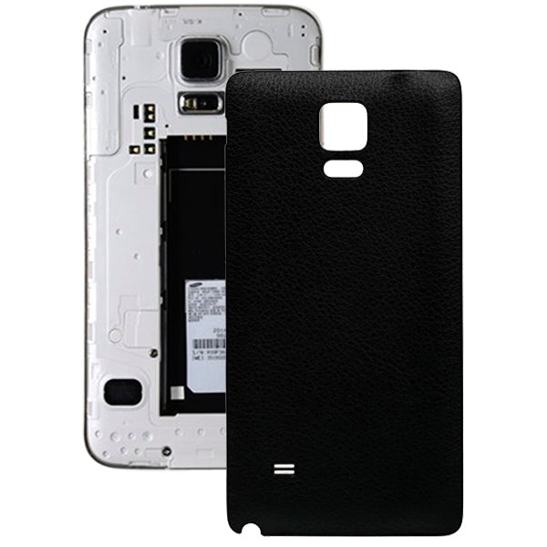 For Galaxy Note 4 Litchi Texture Leather Paste Skin Back Cover