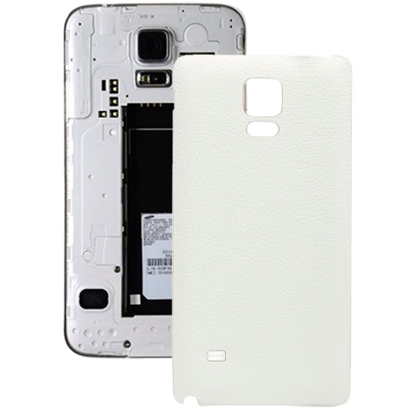 For Galaxy Note 4 Litchi Texture Leather Paste Skin Back Cover