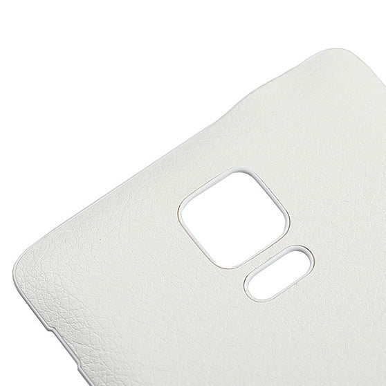 For Galaxy Note 4 Litchi Texture Leather Paste Skin Back Cover