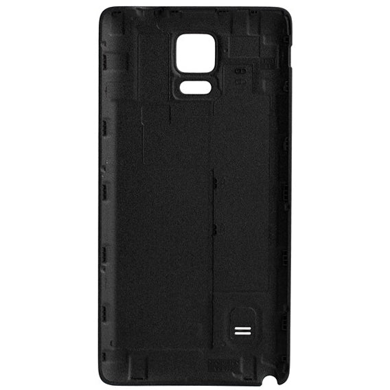 For Galaxy Note 4 Carbon Fiber Texture Leather Paste Skin Back Cover