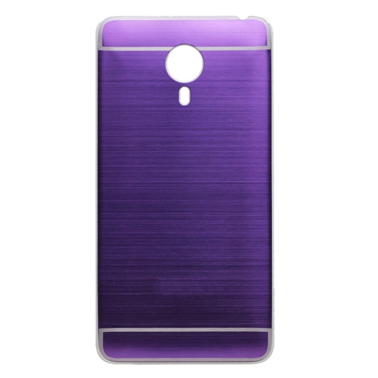 For Meizu MX4 Brushed Texture Back Cover  (Purple)