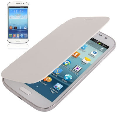 For Galaxy Grand Duos / i9082 Brushed Texture Flip Cover Leather & Plastic Cover