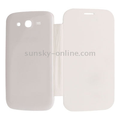 For Galaxy Grand Duos / i9082 Brushed Texture Flip Cover Leather & Plastic Cover