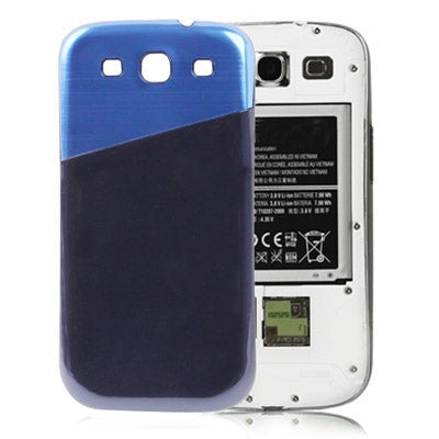 For Galaxy SIII / i9300 Metal Brushed + Plastic  Battery Cover