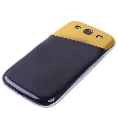 For Galaxy SIII / i9300 Metal Brushed + Plastic  Battery Cover