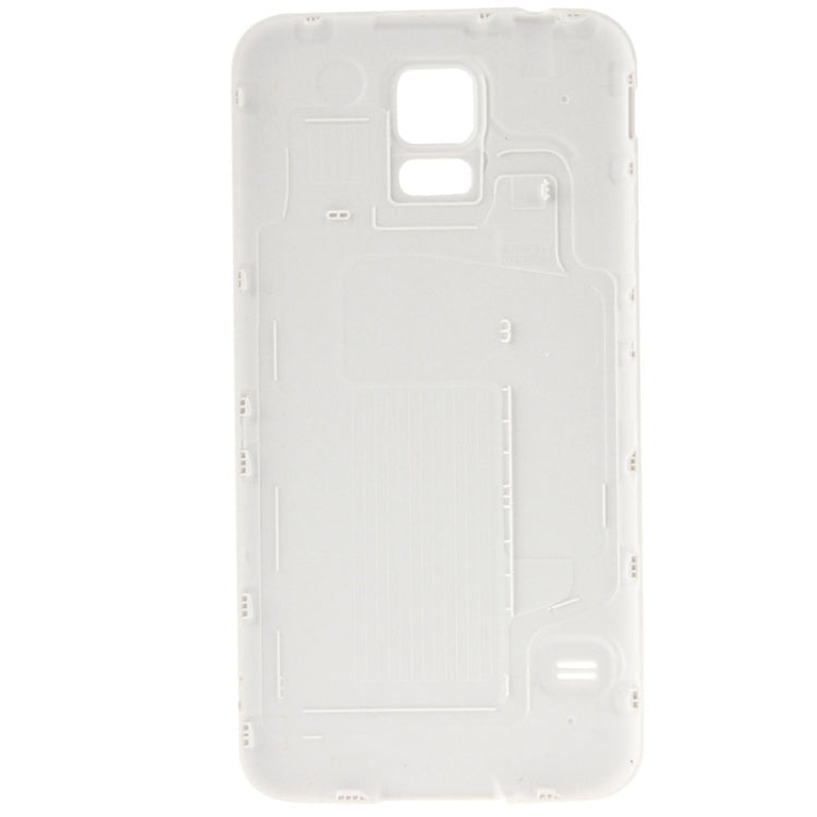For Galaxy S5 / G900 Carbon Fiber Texture Plating Plastic Material  Back Cover