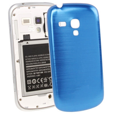 For Galaxy SIII mini / i8190 Full Metallic Brushed  Battery Cover