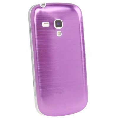 For Galaxy SIII mini / i8190 Full Metallic Brushed  Battery Cover