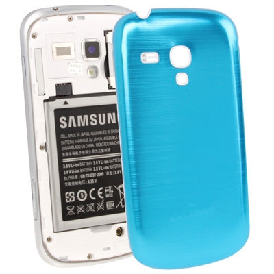 For Galaxy SIII mini / i8190 Full Metallic Brushed  Battery Cover