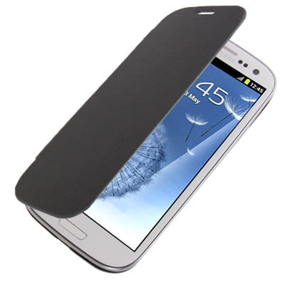 For Galaxy i939D Cloth Texture Style Flip Leather Case + Plastic  Battery Cover
