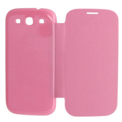 For Galaxy i939D Cloth Texture Style Flip Leather Case + Plastic  Battery Cover