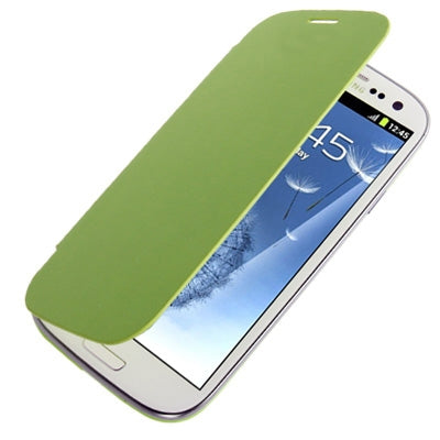 For Galaxy i939D Cloth Texture Style Flip Leather Case + Plastic  Battery Cover