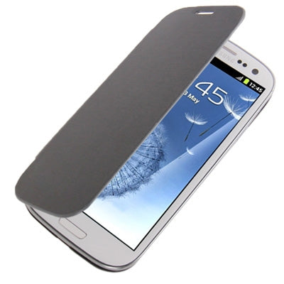 For Galaxy i939D Cloth Texture Style Flip Leather Case + Plastic  Battery Cover